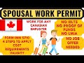 Spouse Visa for International Students in Canada | Spousal Open Work Permit IMM 5710 | Dream Canada