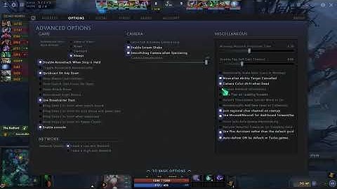 How to Show or Hide FPS and PING on Dota 2 Game ?
