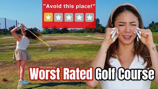 I Played At The Worst F Course In Los Angeles Victoria F Course