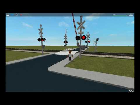 Automatic Railroad Crossings In Roblox Youtube - more roblox games with railroad crossings youtube