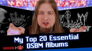 My Top 20 Essential Dsbm Albums