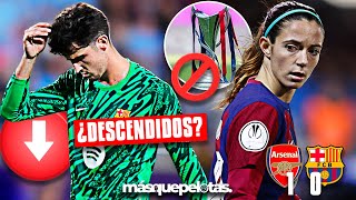 REACCIÓN al ¡BARÇA FEMENINO PIERDE LA FINAL! + ¿Desciende o se salva el Barça Atlètic?