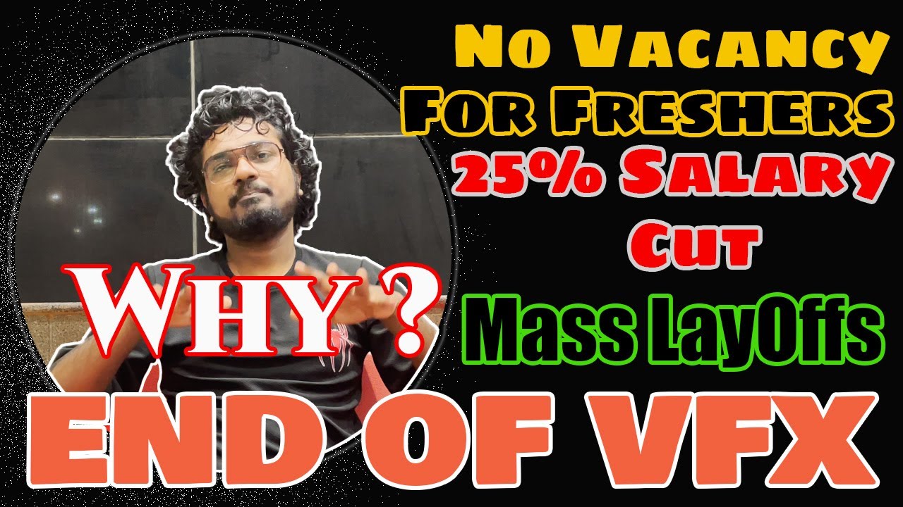 VFX Industry Current Situation | END OF VFX| No Jobs| Mass Layoffs| #vfx #vfxpodcast #podcast