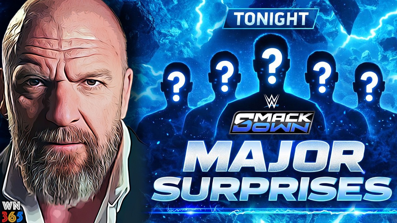 5 КРУПНЫХ СЮРПРИЗОВ СЕГОДНЯ ВЕЧЕРОМ НА WWE SmackDown!