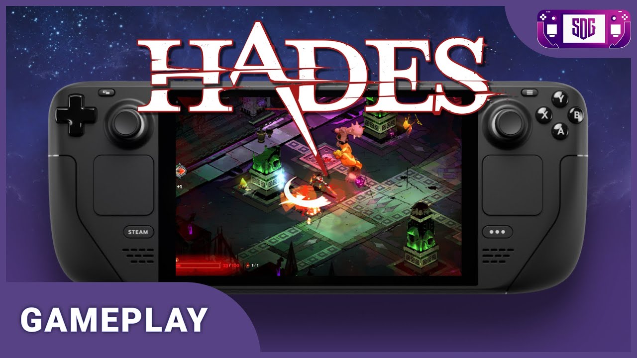 Hades Gameplay Steam Deck 60 FPS Steam OS 