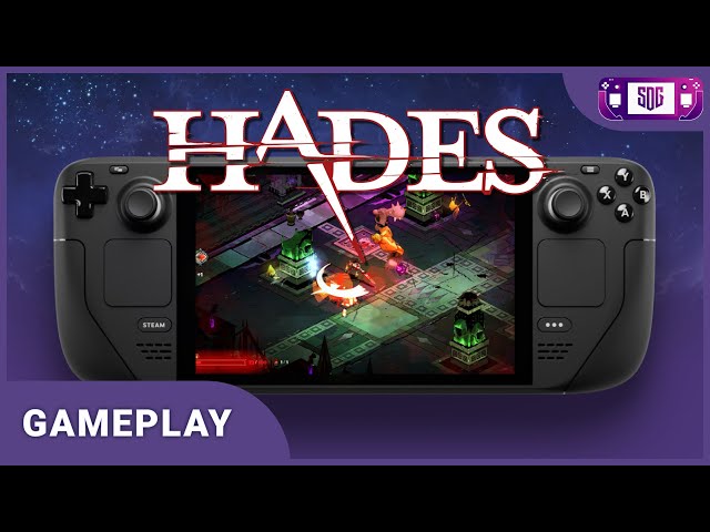 Hades Gameplay Steam Deck 60 FPS Steam OS 