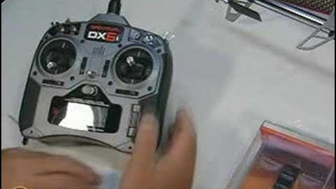 Spektrum DX6i Setup Guide - 1 min preview