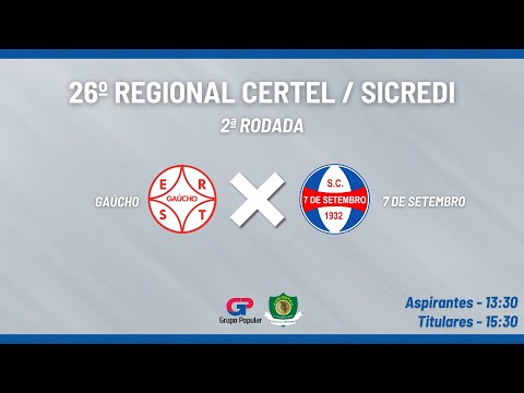 REGIONAL CERTEL / SICREDI 2025 - 2ª RODADA | JORNADA ESPORTIVA