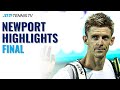 Kevin anderson vs jenson brooksby  2021 newport final highlights