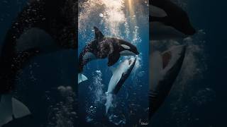 “This Is Why Sharks Fear Killer Whales.”🦈🐋