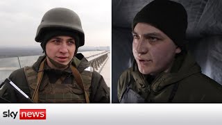 Ukraine War: Reuniting with Ukrainian 'boy on the bridge' one year on