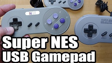 USB Super NES RetroPie Controller | NEXT Gamepad Review