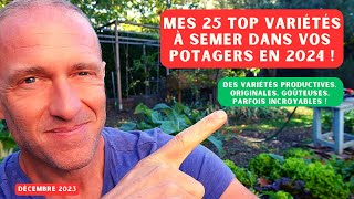 25 variétés géniales à semer dans votre potager en 2024 ! ( + code promo graines )