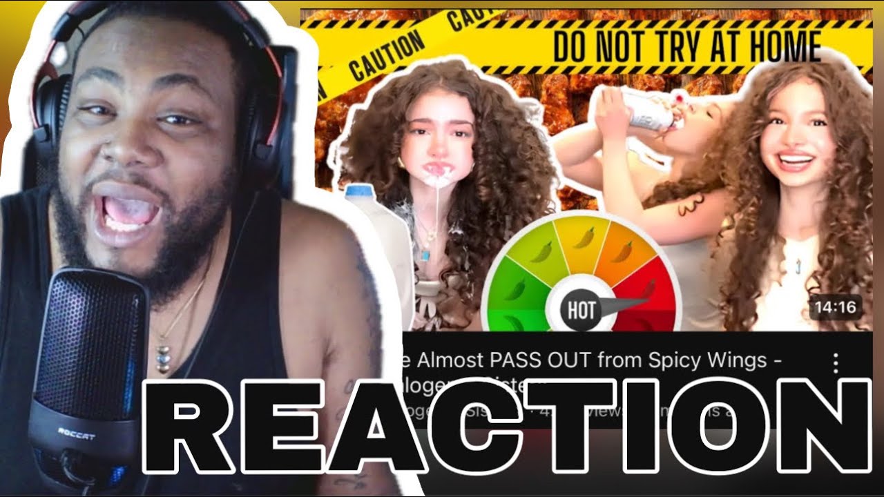 Я НИКОГДА НЕ МОГУ!! Мы чуть не потеряли сознание от острых крылышек - Сестры Калогерас | РЕАКЦИЯ