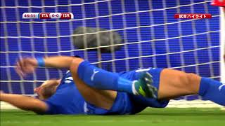 【ハイライト】イタリア×イスラエル「W杯予選 グループG 第8節」