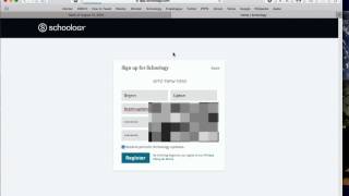 Schoology Parent Sign Up