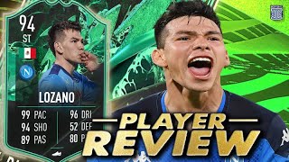 94 SHAPESHIFTERS LOZANO PLAYER REVIEW! SBC PLAYER -  FIFA 22 Ultimate Team