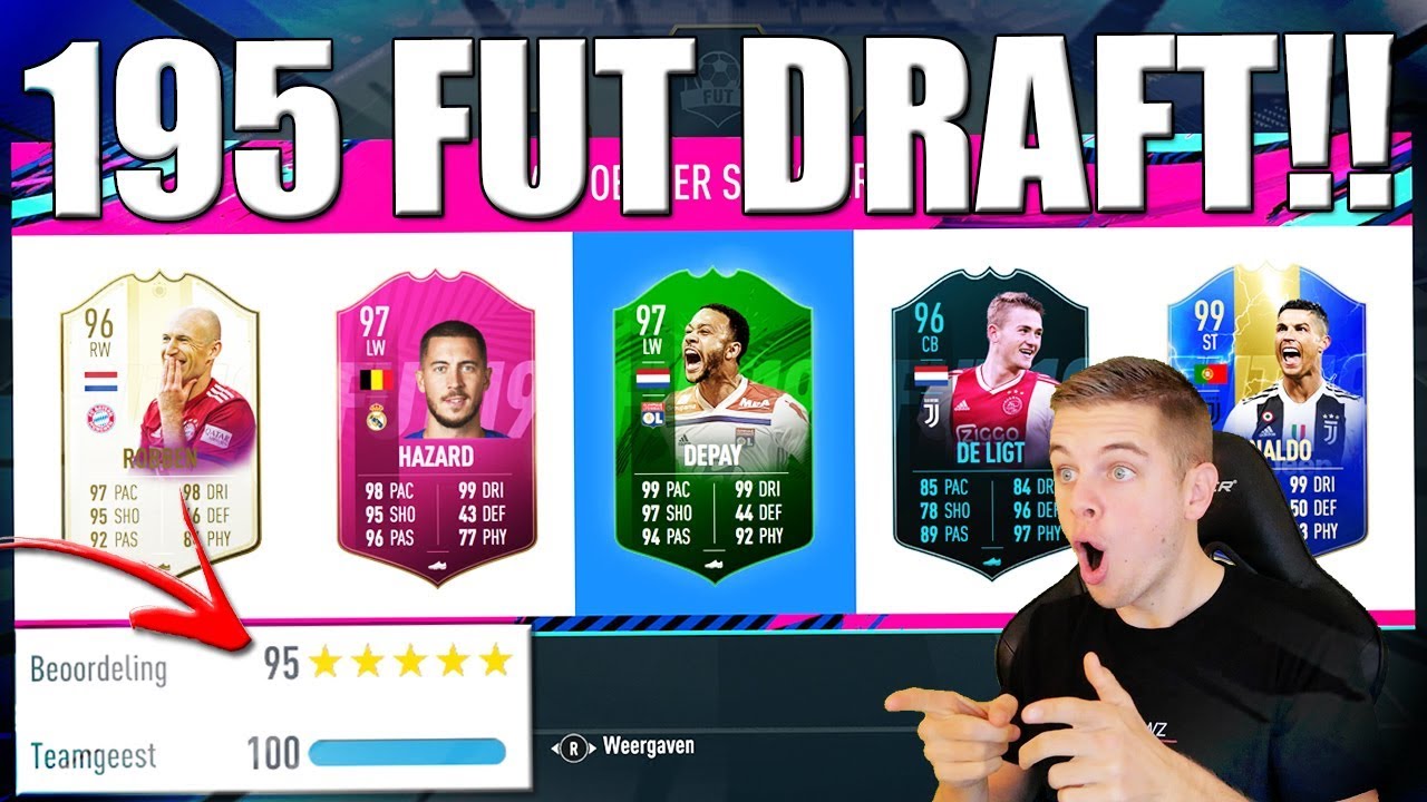 DE ONGMOGELIJKE 195 FUT DRAFT HALEN!?