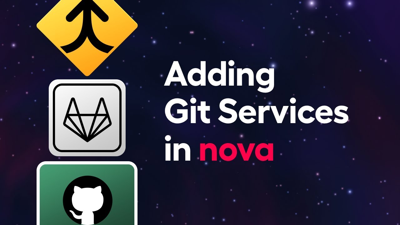 Adding Git Services in Nova - YouTube