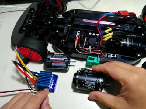 ブラシレス　ターボ搭載　アンプ　モーター　セット　タミヤコネ　ラジコン　YD-2 ラジコンのアンプはどれを選べばいいの？「RCカー用ESCの種類と