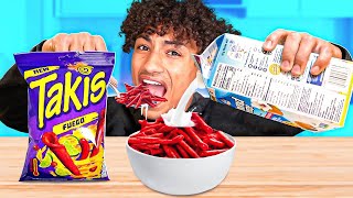 Eating The WEIRDEST Food Combinations EVER!!