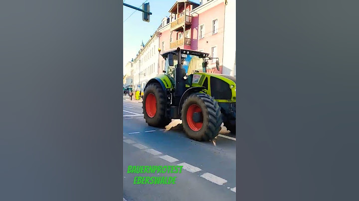 8. Januar 2024 - Bauernprotest