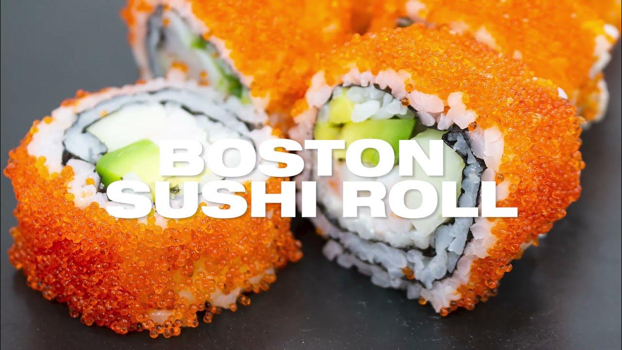 Boston Roll Sushi Recipe YouTube