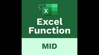 The Learnit Minute - MID Function #Excel #Shorts #DubbedwithAloud screenshot 5