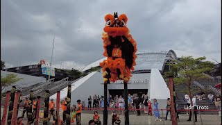 [4K] Nam Sieng Lion & Dragon Dance at Singapore Sports Hub Dragon Boat Festival 南仙舞龙舞狮表演 25 May 2024