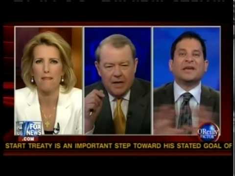 Mark Levine on Bill O'Reilly debates Laura Ingraha...
