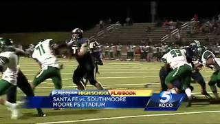 High school football Santa Fe vs Southmoore