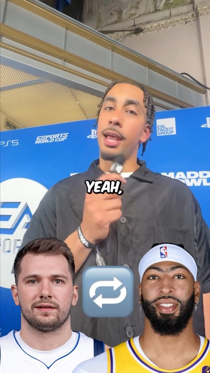 Jordan Love shares thoughts on AD and Luka trade ??
