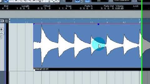 Steinberg Cubase Four - 24. The Infoline - How To Tutorial