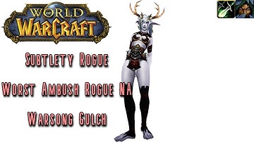 WoW Classic PvP: I am the worst Ambush rogue of all time (Subtlety Rogue) Level 60 PvP - SPP