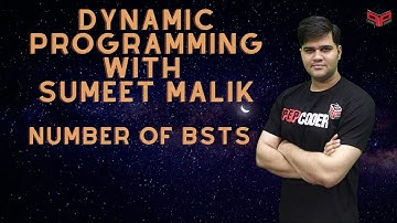 Count Number of Binary Search Trees with N Nodes Dynamic Programming - Catalan Numbers