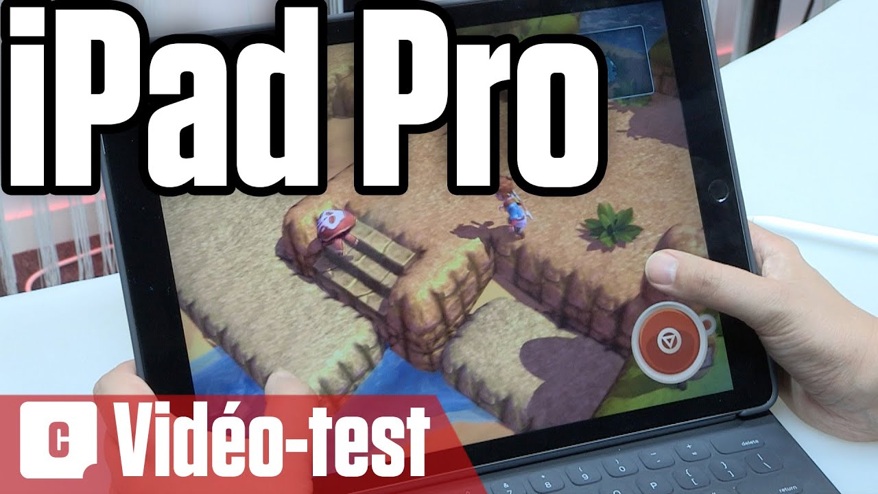 Video Test De L Ipad Pro La Tablette Xxl D Apple Passe Au Crible Youtube