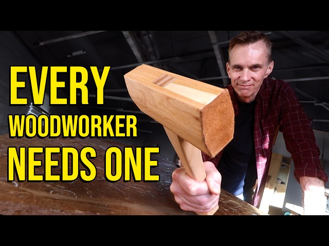 This dead blow mallet is efficient and won't damage wood surfaces class=