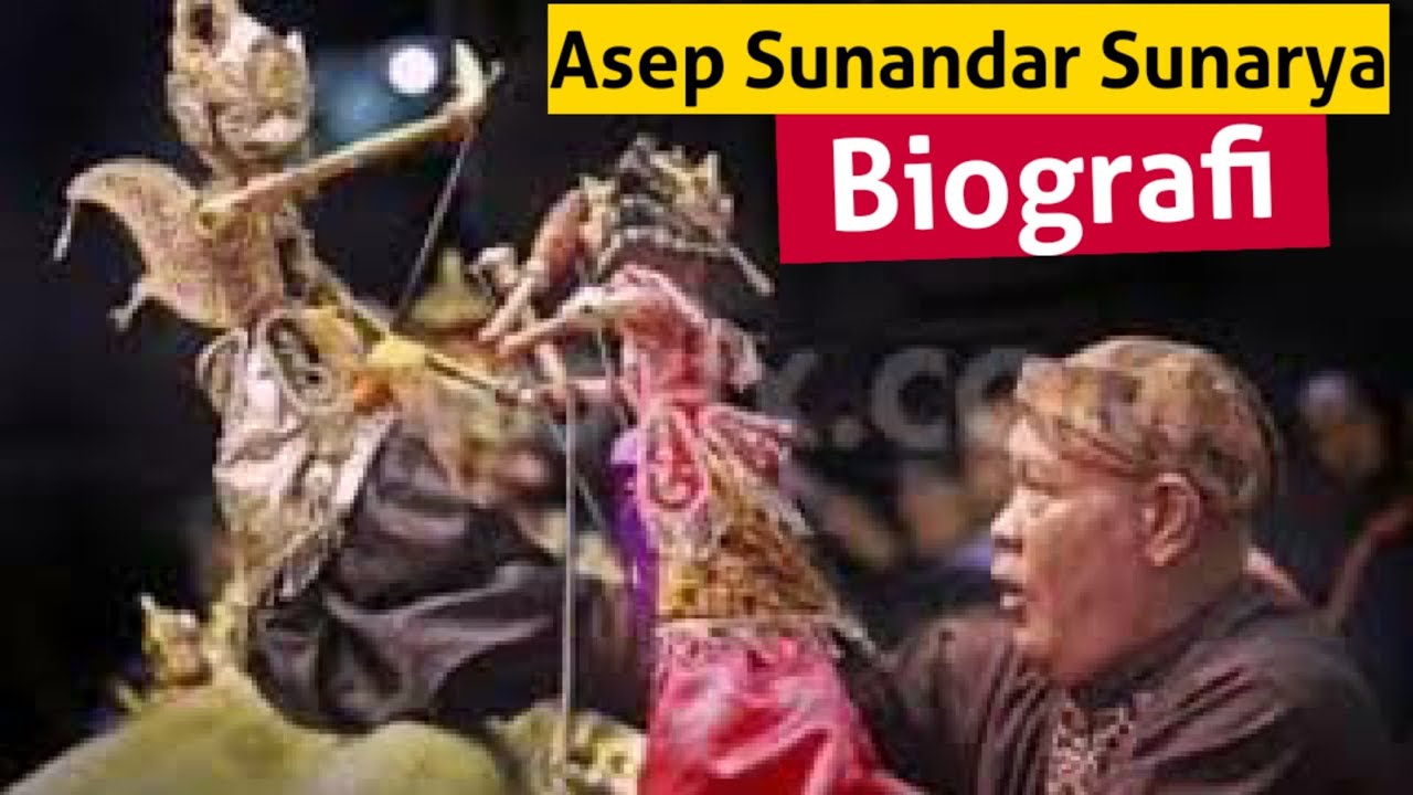 Asep Sunandar Sunarya Biografi Singkat Youtube