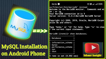 Eenvoudige handleiding voor het installeren van MySQL MariaDB op Android