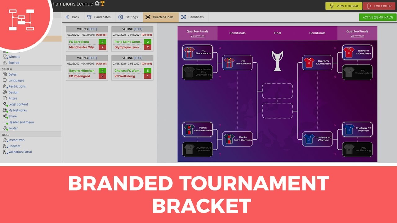 Top tournament bracket maker platforms to rock your social campaign -  Interactive Prediction & Voting Brackets by Votion