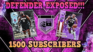 Exposing OffBall Defender in Nba 2k18 Myteam! MY Defensive SETTINGS + We HIT 1500 SUBSCRIBERS
