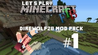Let's Play: FTB DireWolf20 Pack - Ep 1: New Beginnings
