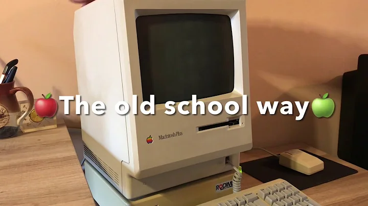 Printing a Banner with an Old School Macintosh and Dot Matrix Printer