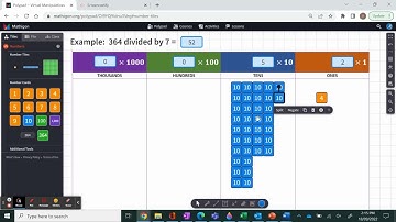 Polypad - Number Cards - Whole number division