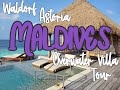 Maldives Honeymoon 2021 | Waldorf Astoria Maldives Ithaafushi  |  Overwater Villa Tour
