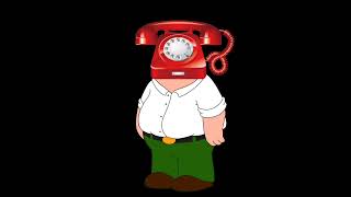 Peter Griffin as the phone guy from FNAF