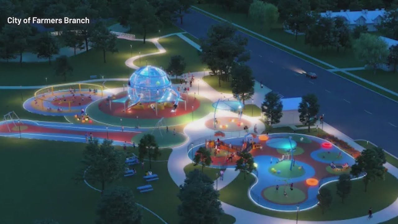 Texas city to open nation's first glow-in-the-dark playground in