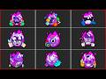 ALL HYPERCHARGE PINS ANIMATION !!! BRAWL STARS ANIMATION