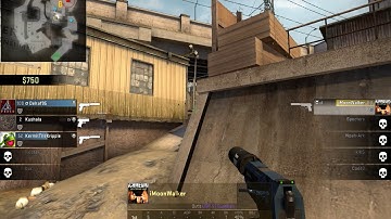 ESEA.net COTW: 1v3 ace pistol overpass