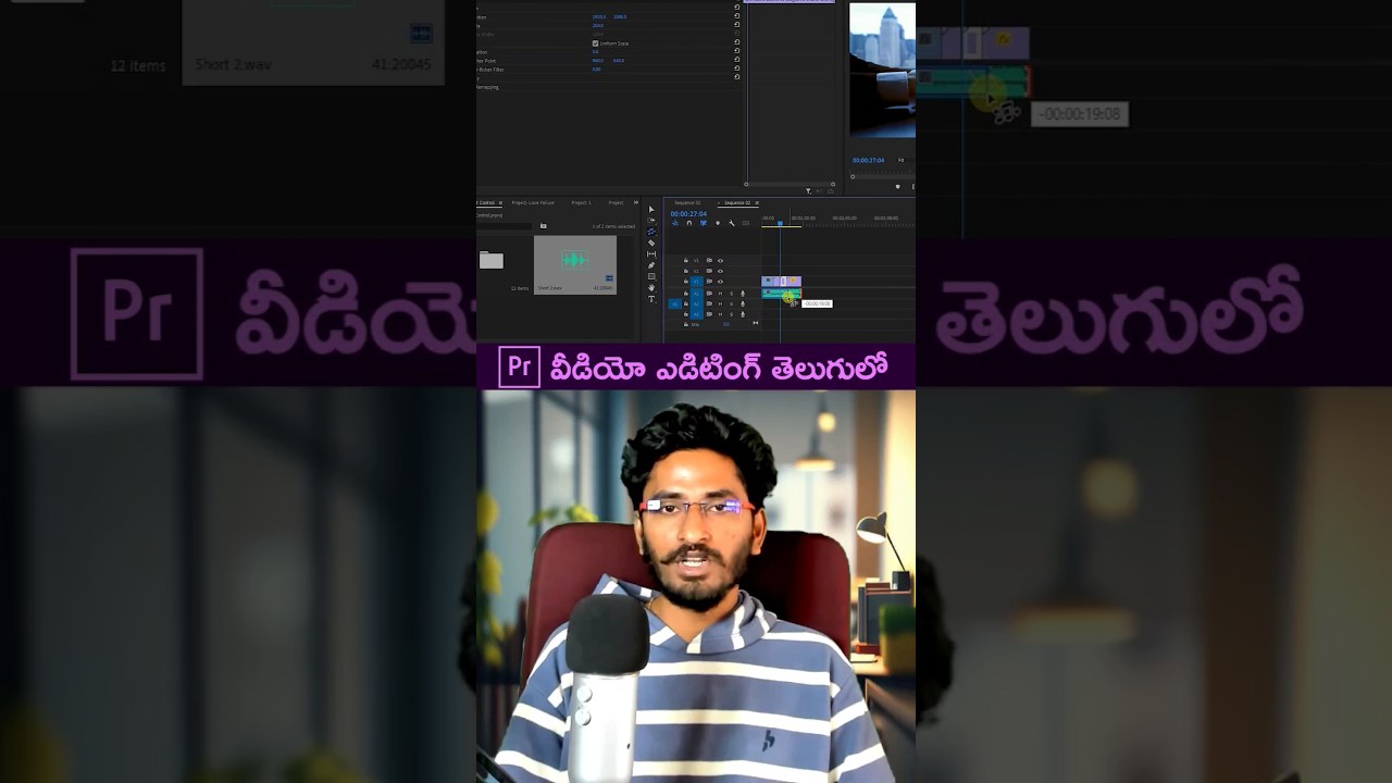 Remix Tool in Premiere Pro | Video Editing Tutorial in Telugu 